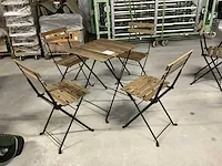 Terrastafel met stoelen (6x) - afbeelding 2 van  7