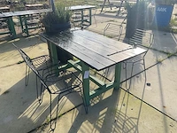 Terrastafel met stoelen - afbeelding 3 van  4