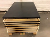 Terrastafelbladen werzalit zwart 80x120 - afbeelding 1 van  2