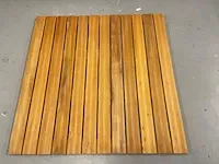 Terrastegel hardhout 100x100 cm (40x) - afbeelding 7 van  7
