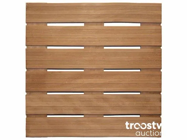 Terrastegel hardhout 50x50 cm - afbeelding 1 van  5