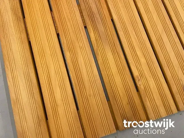 Terrastegel hardhout 50x50 cm - afbeelding 2 van  5