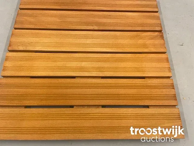 Terrastegel hardhout 50x50 cm - afbeelding 3 van  5