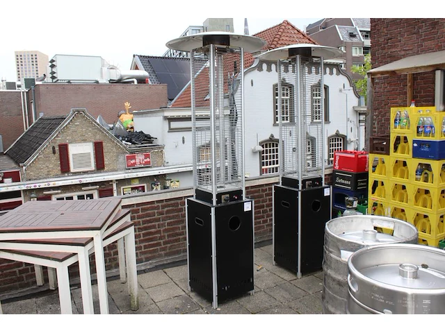 Terrasverwarmer met hoogte 225 cm. - afbeelding 1 van  3