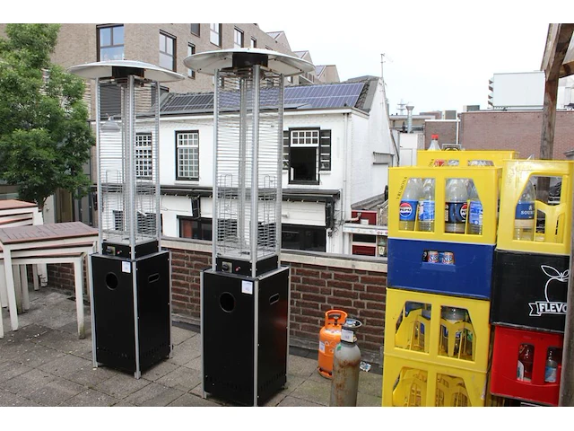 Terrasverwarmer met hoogte 225 cm. - afbeelding 1 van  3