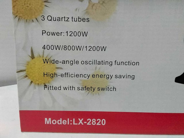 Terrasverwarmers met 3 standen. (3x) - afbeelding 4 van  5