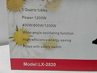 Terrasverwarmers met 3 standen. (3x) - afbeelding 4 van  5