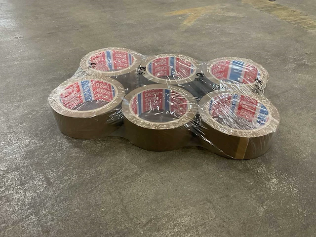 Tesa 66m x 38mm doos á 48 rollen tape (6x) - afbeelding 2 van  3