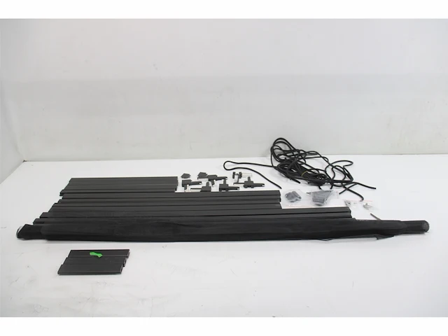 Tesa alu xl comfort 55197-00003-00 vliegenhor voor deur 1200 mm x 2400 mm antraciet - afbeelding 2 van  3