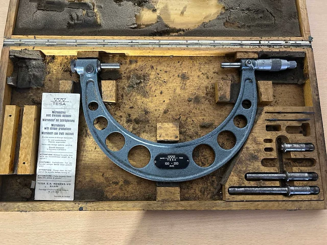 Tesa buiten micrometer - afbeelding 1 van  6