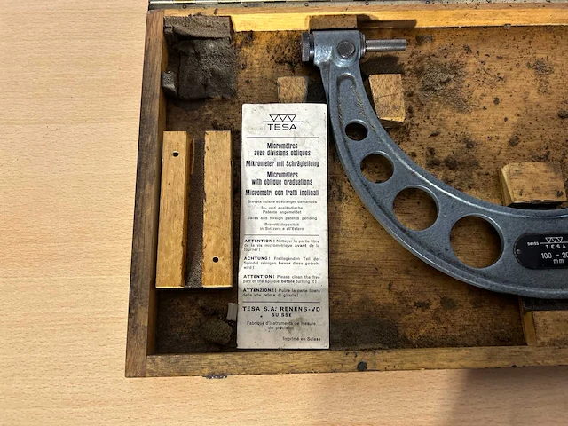 Tesa buiten micrometer - afbeelding 6 van  6