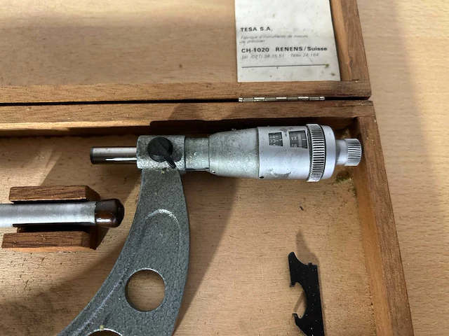 Tesa buiten micrometer - afbeelding 3 van  6