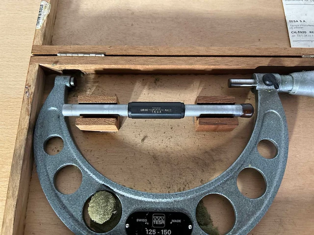 Tesa buiten micrometer - afbeelding 4 van  6