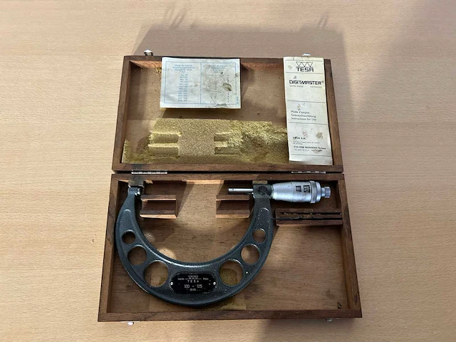 Tesa buiten micrometer - afbeelding 1 van  5