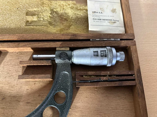 Tesa buiten micrometer - afbeelding 3 van  5