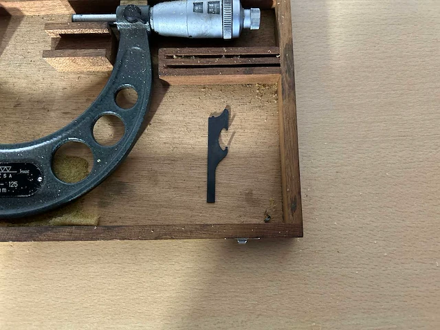 Tesa buiten micrometer - afbeelding 4 van  5