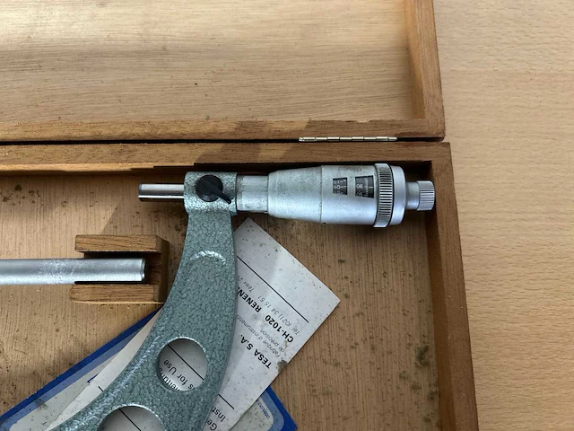 Tesa buiten micrometer - afbeelding 3 van  5