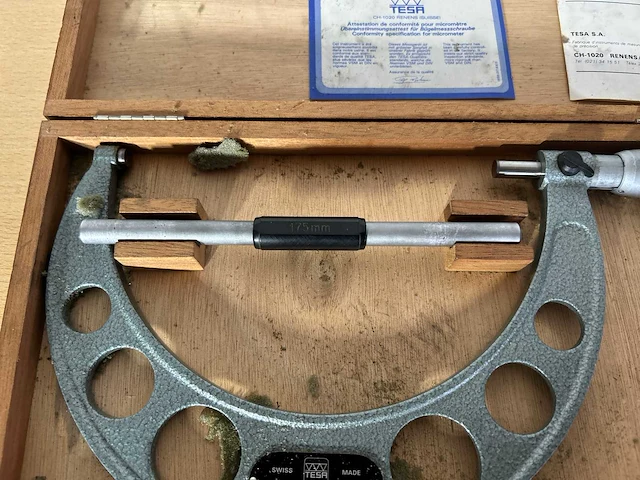 Tesa buiten micrometer - afbeelding 4 van  5