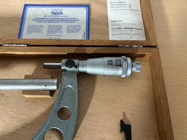Tesa buiten micrometer - afbeelding 3 van  6