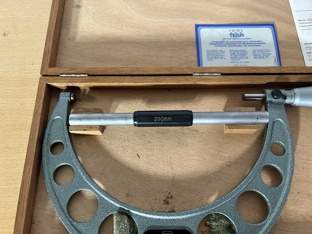 Tesa buiten micrometer - afbeelding 4 van  6