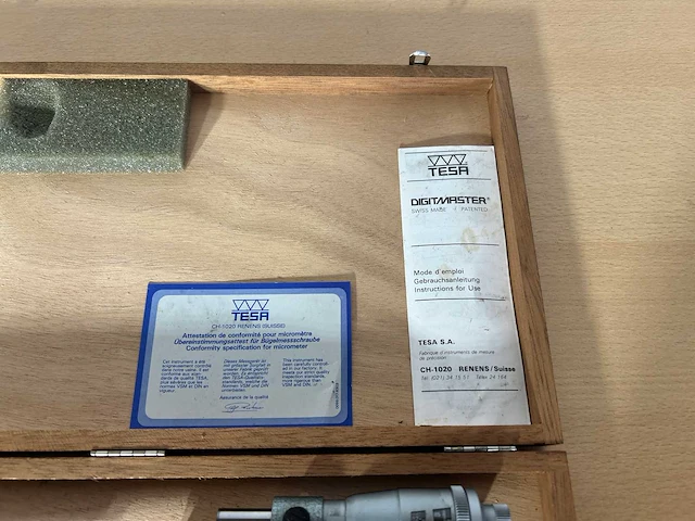 Tesa buiten micrometer - afbeelding 6 van  6