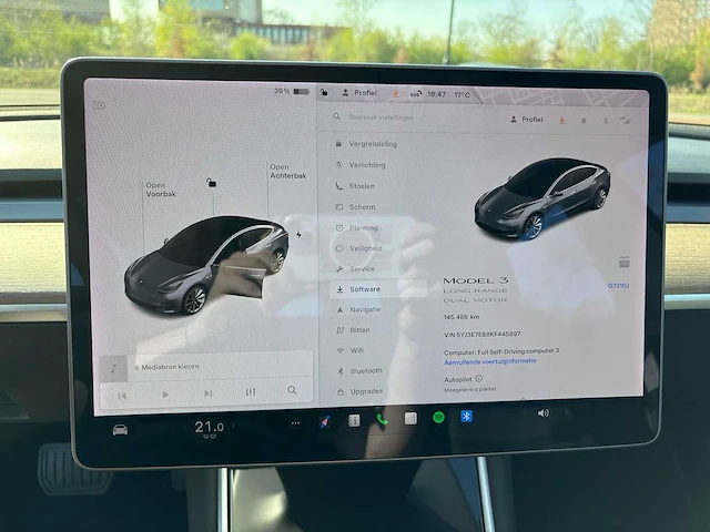 Tesla - 2019 - model 3 - long range awd 75kwh - g-731-gj - afbeelding 4 van  21