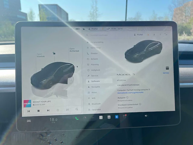 Tesla - 2022 - model 3 - stnd.rwd plus 60 kwh - personenauto - afbeelding 5 van  19