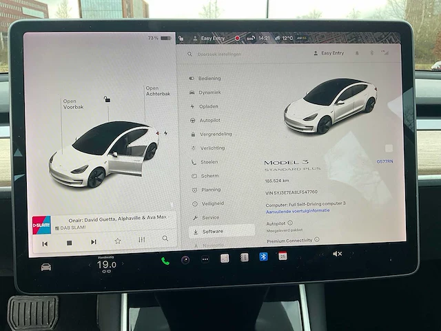 Tesla - model 3 - stnd.rwd plus 60 kwh - g-577-rn - 2019 - afbeelding 2 van  25