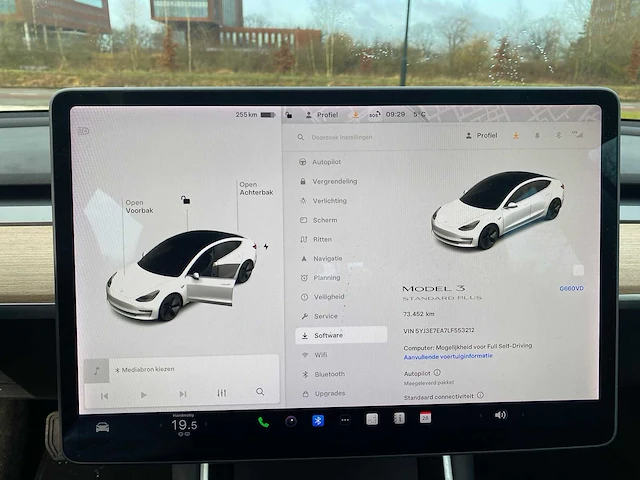 Tesla - model 3 - stnd.rwd plus 60 kwh - g-660-vd - 2019 - afbeelding 2 van  25