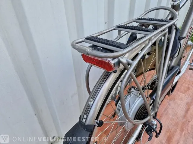 Tesla e-bike/ elektrische fiets koga, grijs - afbeelding 5 van  8