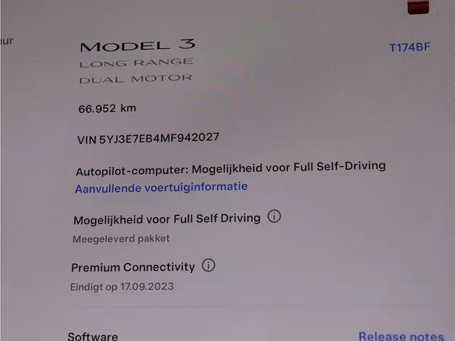 Tesla model 3 long range dual motor | t-174-bf - afbeelding 38 van  44