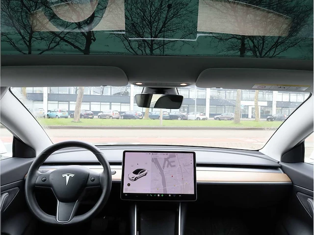 Tesla model 3 standard range plus rwd 60 kwh automaat 2019 panoramadak vol leer camera autopilot , g-446-tr - afbeelding 7 van  34