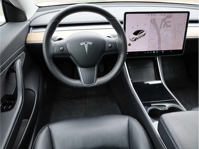 Tesla model 3 standard range plus rwd 60 kwh automaat 2019 panoramadak vol leer camera autopilot , g-446-tr - afbeelding 8 van  34