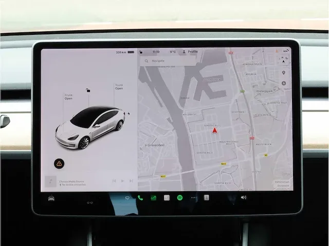 Tesla model 3 standard range plus rwd 60 kwh automaat 2019 panoramadak vol leer camera autopilot , g-446-tr - afbeelding 10 van  34