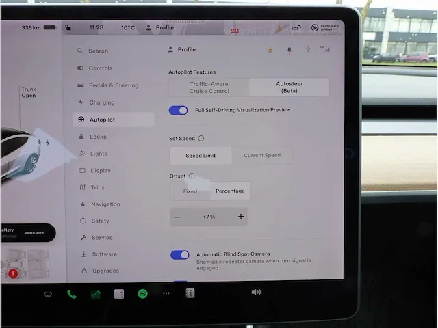Tesla model 3 standard range plus rwd 60 kwh automaat 2019 panoramadak vol leer camera autopilot , g-446-tr - afbeelding 17 van  34