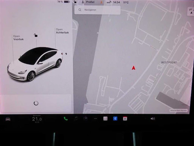 Tesla model 3 standard rwd plus 60 kwh 2019 trekhaak | g-941-sk - afbeelding 8 van  18
