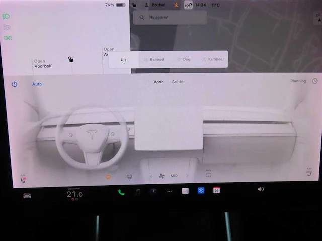 Tesla model 3 standard rwd plus 60 kwh 2019 trekhaak | g-941-sk - afbeelding 9 van  18