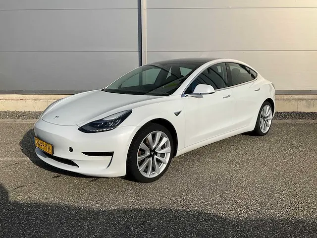 Tesla model 3 standard rwd plus 60 kwh automaat 2020 panoramadak vol leer, g-446-tr - afbeelding 12 van  25