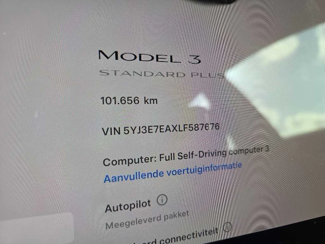 Tesla model 3 standard rwd plus 60 kwh car 2020 | h-503-kx - afbeelding 7 van  26
