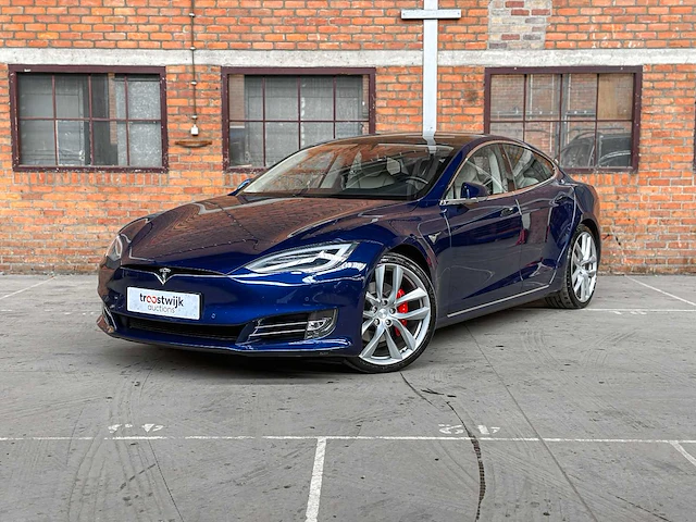 Tesla model s 100d performance 612pk 2018, sv-719-z - afbeelding 1 van  49