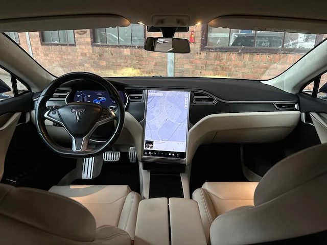 Tesla model s 100d performance 612pk 2018, sv-719-z - afbeelding 14 van  49