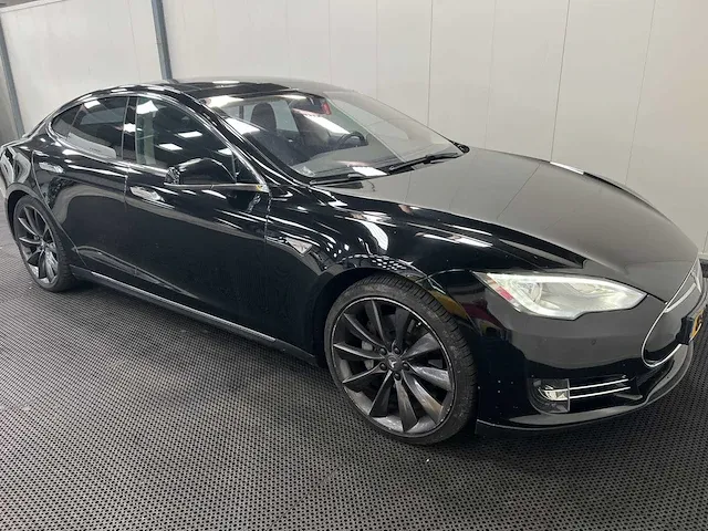 Tesla motors model s 85 - 7 persoons - free supercharge -personenauto - 2013 - afbeelding 12 van  27