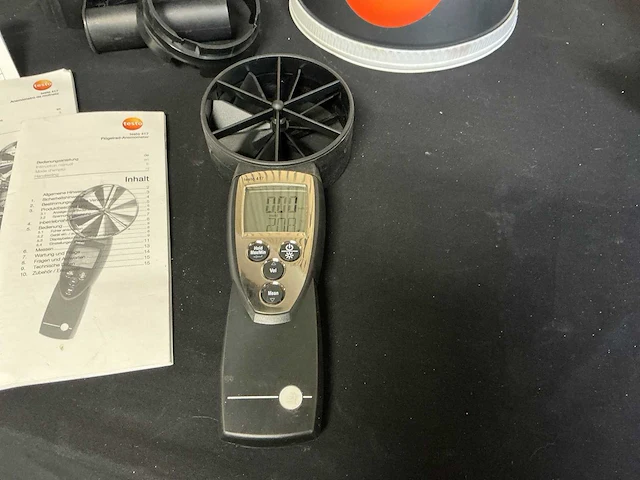 Testo 417 luchtstroommeter - afbeelding 2 van  5