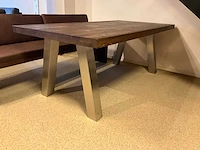 Teun eiken eetkamertafel - afbeelding 1 van  8