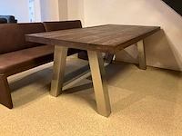 Teun eiken eetkamertafel - afbeelding 2 van  8