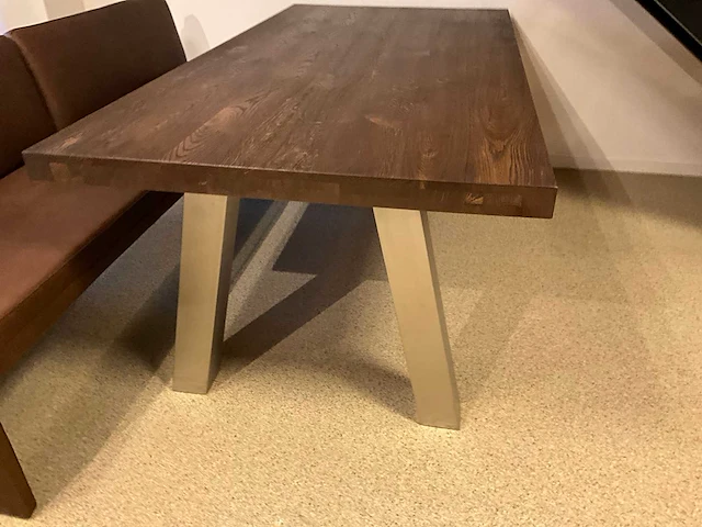 Teun eiken eetkamertafel - afbeelding 5 van  8