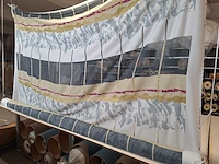 Textielrol 120 meter (60+60) ice 300 hoog (2x) - afbeelding 1 van  3