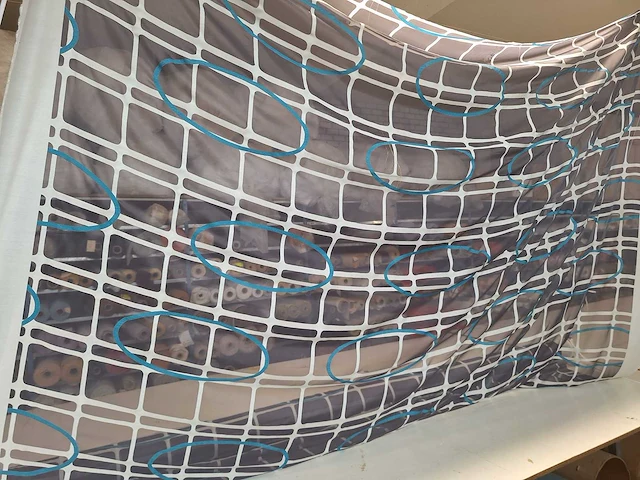 Textielrol 120 meter chagal 300 hoog (2x) - afbeelding 2 van  3