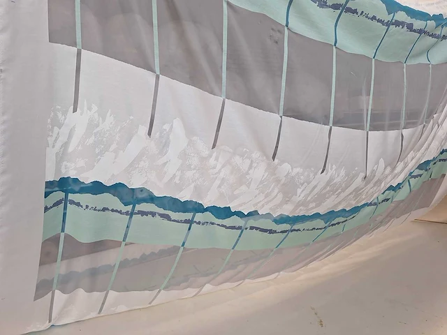 Textielrol 120 meter ice 300 hoog (2x) - afbeelding 1 van  3