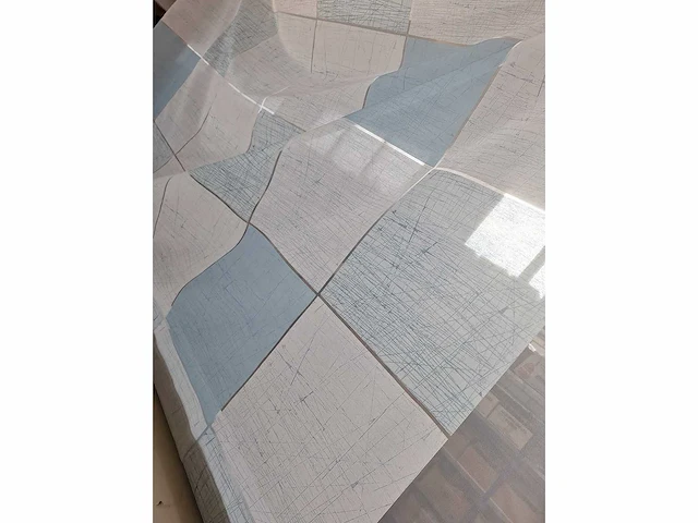 Textielrol 140 meter blocks 300 hoog (2x) - afbeelding 3 van  3